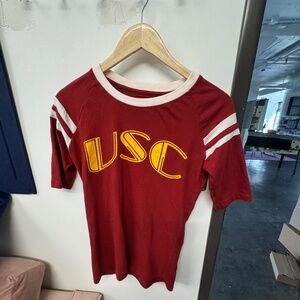 USC Art Deco Baby 3/4 Length Tee (Size L)